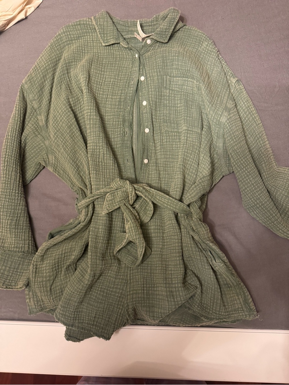 NWT Aerie green romper